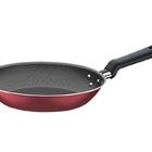 Frigideira 28cm Bergamo Vermelho Aluminio Com Revestimento Es