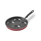Frigideira 4 Ovos Brinox Enoby 26x8cm Vermelha