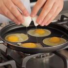 Frigideira 4 Ovos Com Tampa Em Vidro Multiflon Gourmet Vapore