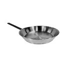 Frigideira Aço Carbono 1mm Cabo Ferro Fritura 3000ml 35cm