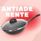 Frigideira Alta Antiaderente 20cm 1,8 Litros Criativa Preto N