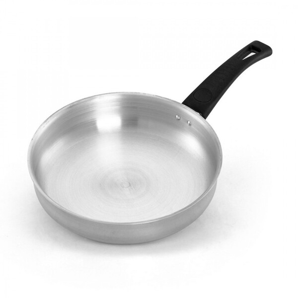 Frigideira Alumínio Polido Super Forte Número 20 Cor Prata