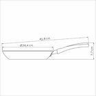 Frigideira Antiaderente 24 Cm 1 2 L Plotter Capivara Tramonti