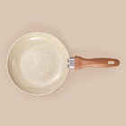 Frigideira Antiaderente 24cm De Ceramica E Aluminio Bege - Oi