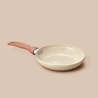 Frigideira Antiaderente 24cm De Ceramica E Aluminio Bege - Oi