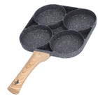 Frigideira Antiaderente 4 Partes Panela Cozinha Ovo Hamburgue