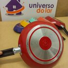 Frigideira Antiaderente 6 Camadas - 24cm - Colorida Vermelho