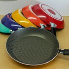 Frigideira Antiaderente 6 Camadas - 24cm - Colorida Vermelho