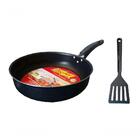 Frigideira Antiaderente Borda Alta 22cm Com Espatula Docesar