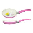 Frigideira Antiaderente Cerâmica Para Ovo 14cm Rosa - Casambi