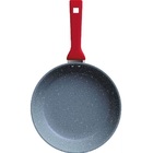 Frigideira Antiaderente Cinza Pratica Não Gruda 24 Cm Diametro