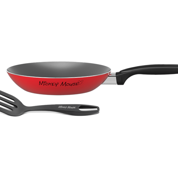 Frigideira Antiaderente Com Espátula Mickey Disney - Brinox K