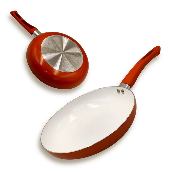 Frigideira Antiaderente Com Revestimento Cerâmico Não Gruda E