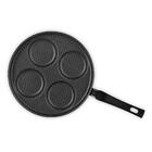 Frigideira Antiaderente Com Tampa 26 Cm 4 Ovos Vermelha Multi