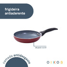 Frigideira Antiaderente De Cerâmica E Alumínio 18cm - Oikos V