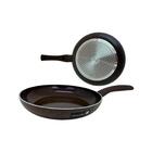 Frigideira Antiaderente Em Alumínio Hércules 20x4 5cm Marrom