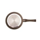 Frigideira Antiaderente Em Alumínio Hércules 20x4 5cm Marrom