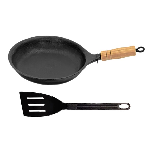 Frigideira Antiaderente Francesa De 18cm Cabo E Espátula