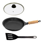 Frigideira Antiaderente Francesa De 22cm T/v Cabo E Espátula