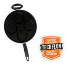 Frigideira Antiaderente Multiuso Com 4 Divisórias Alta Qualid