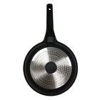 Frigideira Antiaderente Pó De Mármore 24 Cm 3mm Cazaro