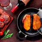 Frigideira Antiaderente Premium 20 Cm Cinza Acabamento Martel