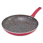 Frigideira Antiaderente Revestida Em Granito Vermelha Premium