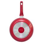 Frigideira Antiaderente Revestida Em Granito Vermelha Premium