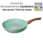 Frigideira Antiaderente Revestimento Cerâmica 20cm Sahara Cha
