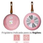 Frigideira Antiaderente Revestimento Cerâmica 24cm Sahara Cha
