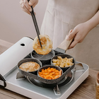 Frigideira Antiaderente Sem Uso De Óleo Com 4 Divisórias Pane