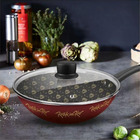 Frigideira Antiaderente Wok Rochedo Especial Rock In Rio Base