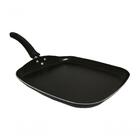 Frigideira Bistequeira Quadrada Grande 26x28 Antiaderente