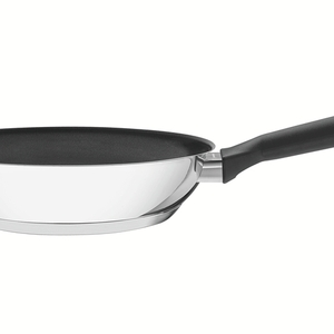 Foto de Frigideira Brava Baquelite Em Aço Inox Com Reves Interno Anti