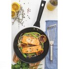 Frigideira Brava Baquelite Em Aço Inox Com Reves Interno Anti