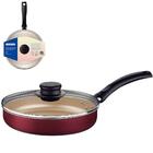 Frigideira C/ Tampa Turim 1 7 L Antiaderente Vermelha Tramont