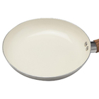 Frigideira Cerâmica Antiaderente 20cm Prata New York Branco