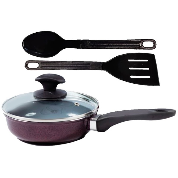 Frigideira Cereja Antiaderente Em Cerâmica Talher 02 Cb 24cm