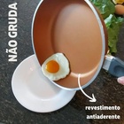 Frigideira Cereja Teflon Antiaderente Gold Javali Cb 24cm