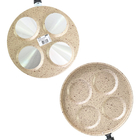 Frigideira Colore 4 Em 1 Multiuso Divisórias Antiaderente