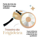 Frigideira Colore Wok 24cm Bege Stone