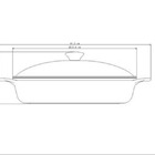 Frigideira Com Alca 32cm Lyon Dourado Aluminio Com Revestimen