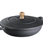 Frigideira Com Alça De Ferro E Tampa De Ferro 2 9 Lts 26 Cm