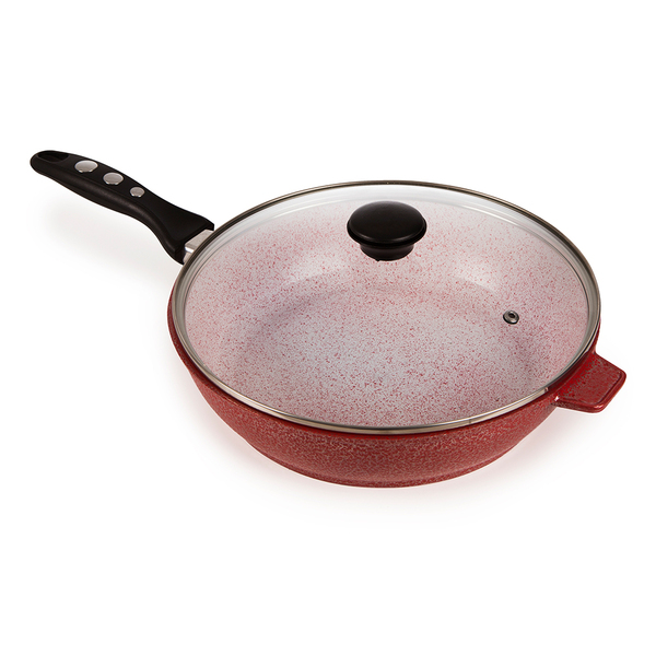 Frigideira De Alumínio Fundido Com Revestimento Em Cêramica A