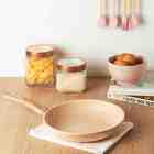 Frigideira De Indução Granito Chef Bege 24 Cm Lyor