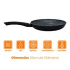 Frigideira De Indução Revestimento Antiaderente Cerâmica 20cm