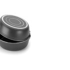 Frigideira Dupla Multiflon Gourmet 18cm Preta