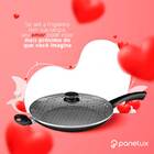 Frigideira Francesa Antiaderente Com Tampa 32 Cm Preto Maximu