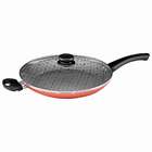 Frigideira Francesa Antiaderente Com Tampa De Vidro 32 Cm Cob