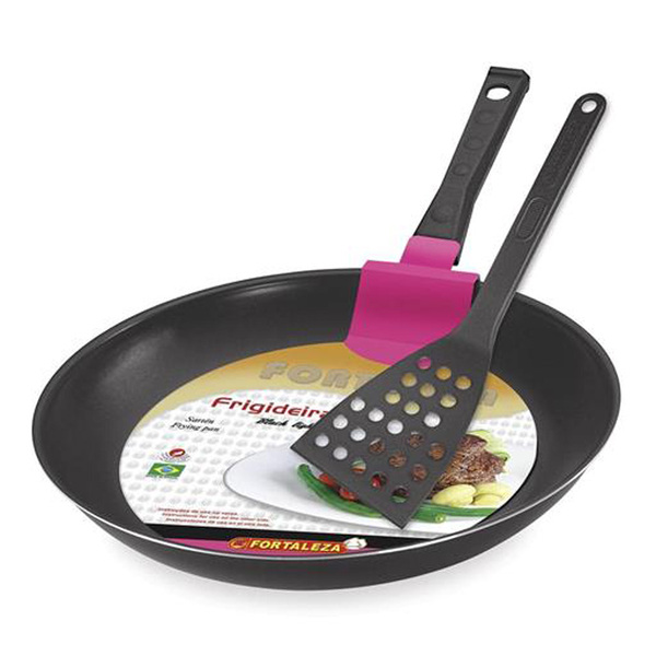 Frigideira Francesa Fortaleza Black Light 30 Cm